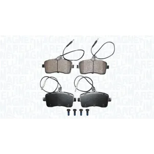 MAGNETI MARELLI 363916060826 Juego de pastillas de freno