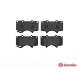 BREMBO P83066 Juego de pastillas de freno