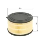 BOSCH F026400427 Filtro de aire