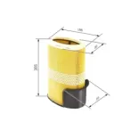 BOSCH F026400131 Filtro de aire