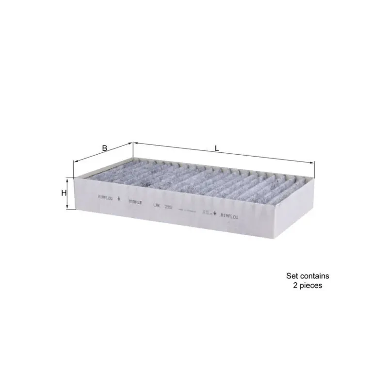 MAHLE LAK295/S Filtro, aire habitáculo