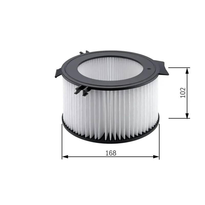 BOSCH 1987432056 Filtro, aire habitáculo