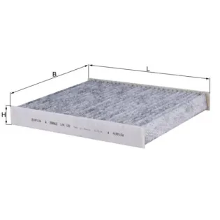 MAHLE LAK120 Filtro, aire habitáculo