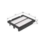 BOSCH F026400043 Filtro de aire