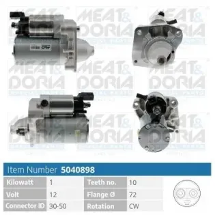 MEAT & DORIA 5040898 Motor de arranque