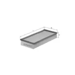 MAHLE LX514 Filtro de aire