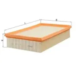 MAHLE LX526 Filtro de aire