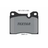 TEXTAR 2043702 Juego de pastillas de freno
