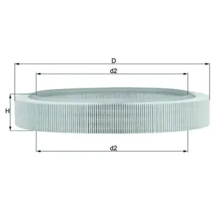 MAHLE LX58 Filtro de aire