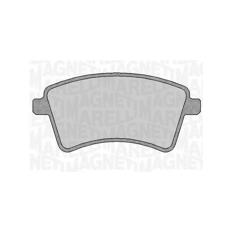 MAGNETI MARELLI 363916060661 Juego de pastillas de freno