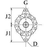 HC-Cargo F032113956 Alternador