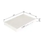 BOSCH 1987432247 Filtro, aire habitáculo