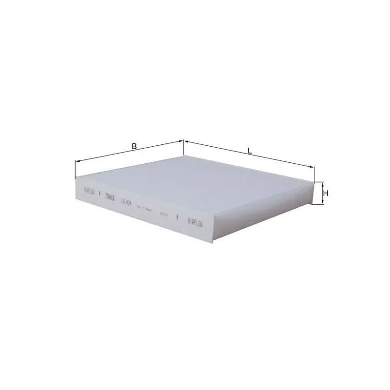 MAHLE LA424 Filtro, aire habitáculo