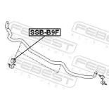 FEBEST SSB-B9F Soporte, estabilizador