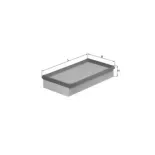 MAHLE LX993 Filtro de aire