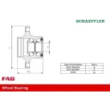 Schaeffler FAG 713611030 Juego de cojinete de rueda