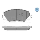 MEYLE 0252433717 Juego de pastillas de freno