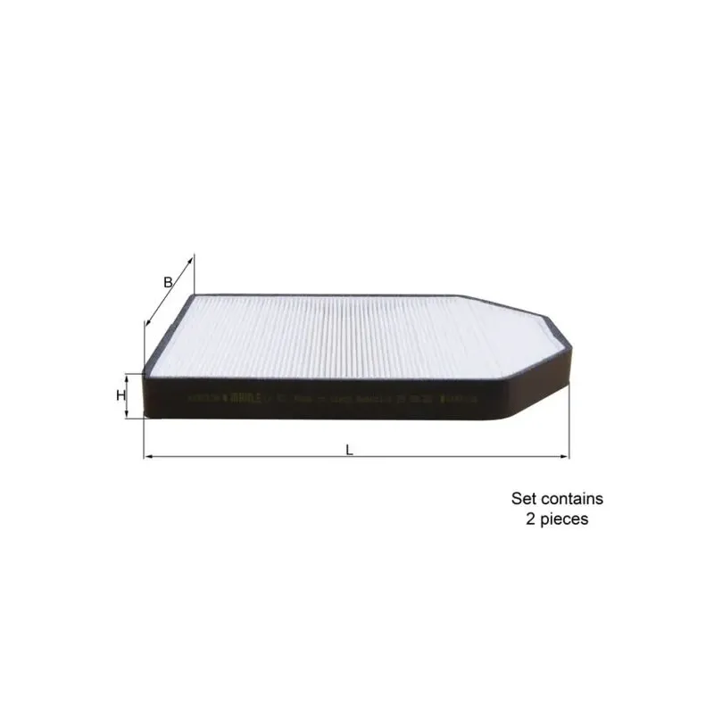 MAHLE LA51/S Filtro, aire habitáculo