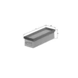 MAHLE LX788 Filtro de aire