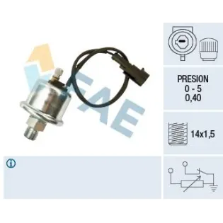 FAE 14010 Válvula de la presión de aceite