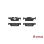 BREMBO P68059 Juego de pastillas de freno