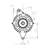 HC-Cargo F032113884 Alternador