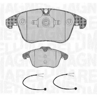 MAGNETI MARELLI 363916060668 Juego de pastillas de freno