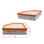 MAHLE LX4636 Filtro de aire