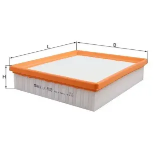 MAHLE LX5083 Filtro de aire