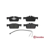 BREMBO P61112 Juego de pastillas de freno