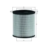 MAHLE LX715 Filtro de aire