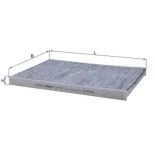 MAHLE LAK159 Filtro, aire habitáculo