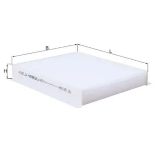MAHLE LA457 Filtro, aire habitáculo