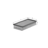 MAHLE LX494 Filtro de aire