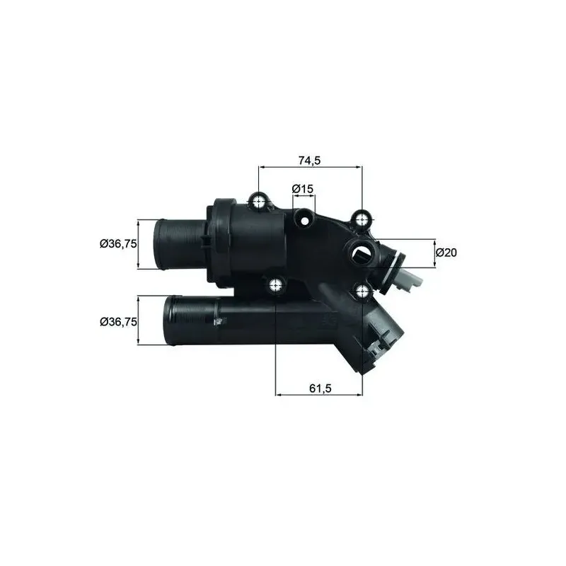 MAHLE TH4683 Termostato, refrigerante