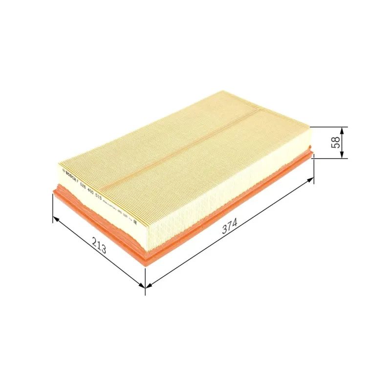 BOSCH F026400515 Filtro de aire