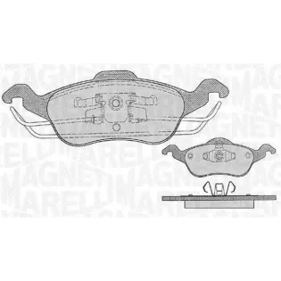 MAGNETI MARELLI 363916060255 Juego de pastillas de freno