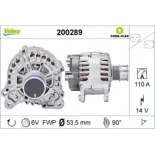 VALEO 200289 Alternador