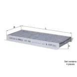 MAHLE LAK848/S Filtro, aire habitáculo