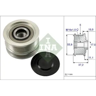 Schaeffler INA 535011310 Rueda libre alternador