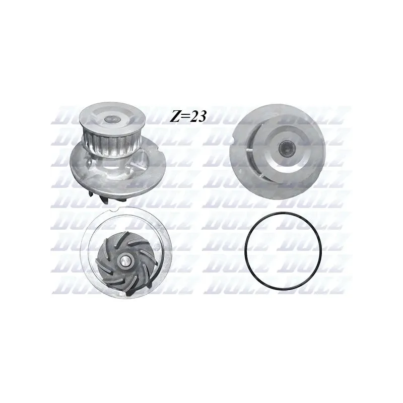 DOLZ O270 Bomba de agua, refrigeración del motor