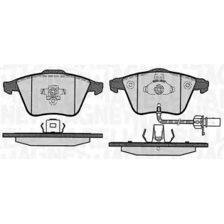 MAGNETI MARELLI 363916060609 Juego de pastillas de freno