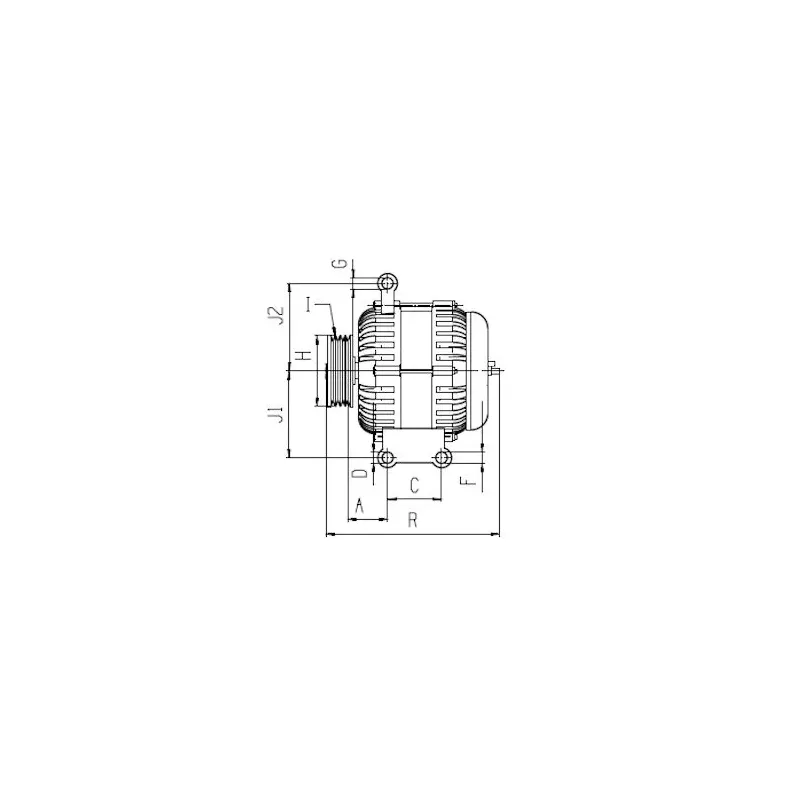 HC-Cargo F032114272 Alternador