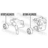 FEBEST AUTO PARTS 0188KUN25 Rodillo inversor y guía