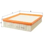 MAHLE LX422 Filtro de aire