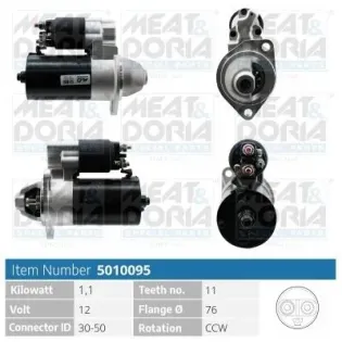 MEAT & DORIA 5010095 Motor de arranque