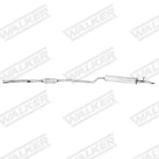 WALKER 22085 Silenciador posterior