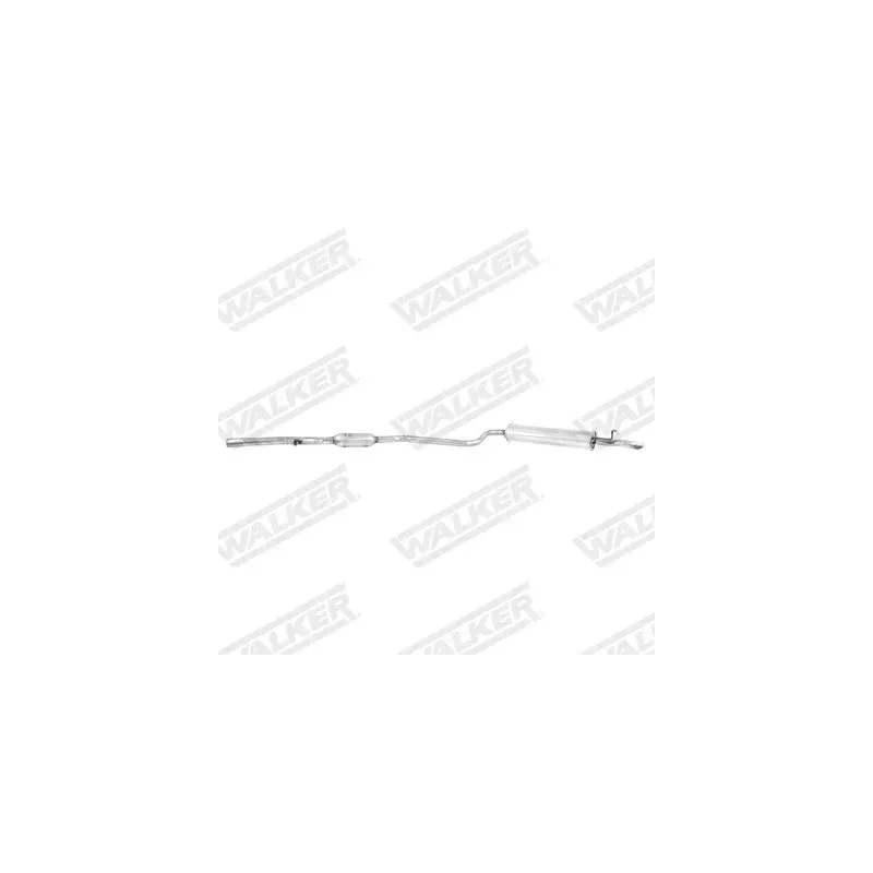 WALKER 22085 Silenciador posterior