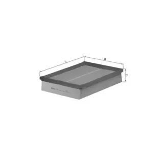 MAHLE LX856 Filtro de aire
