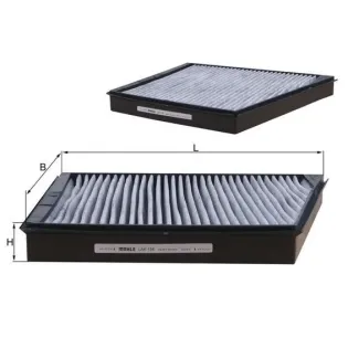 MAHLE LAK156 Filtro, aire habitáculo